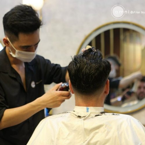tiệm cắt tóc nam đẹp tại Hà Nội
