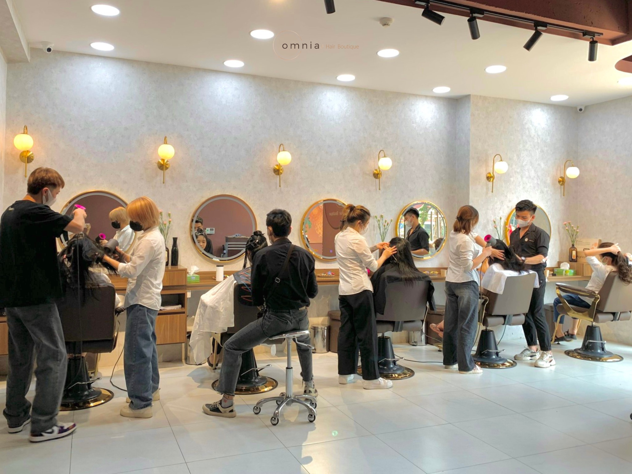 salon tóc hữu cơ tại Hà Nội