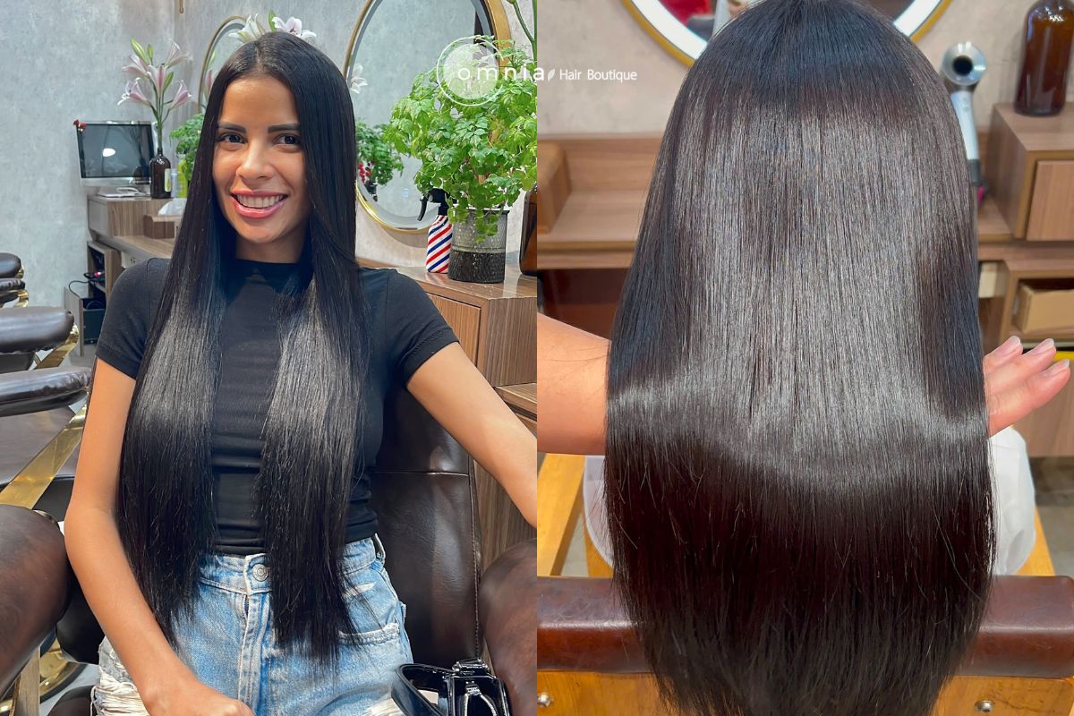 Duỗi tóc thuần chay