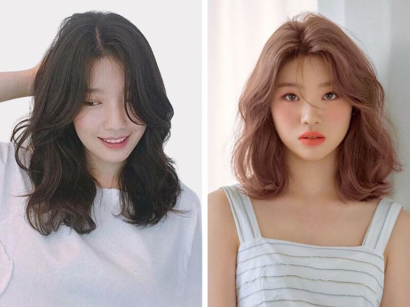 kiểu tóc đi chơi Tết