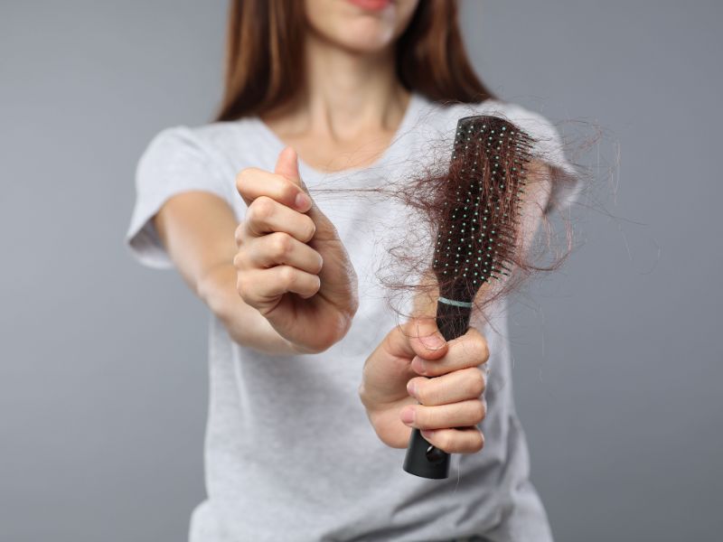 Tóc hư tổn mức độ nặng