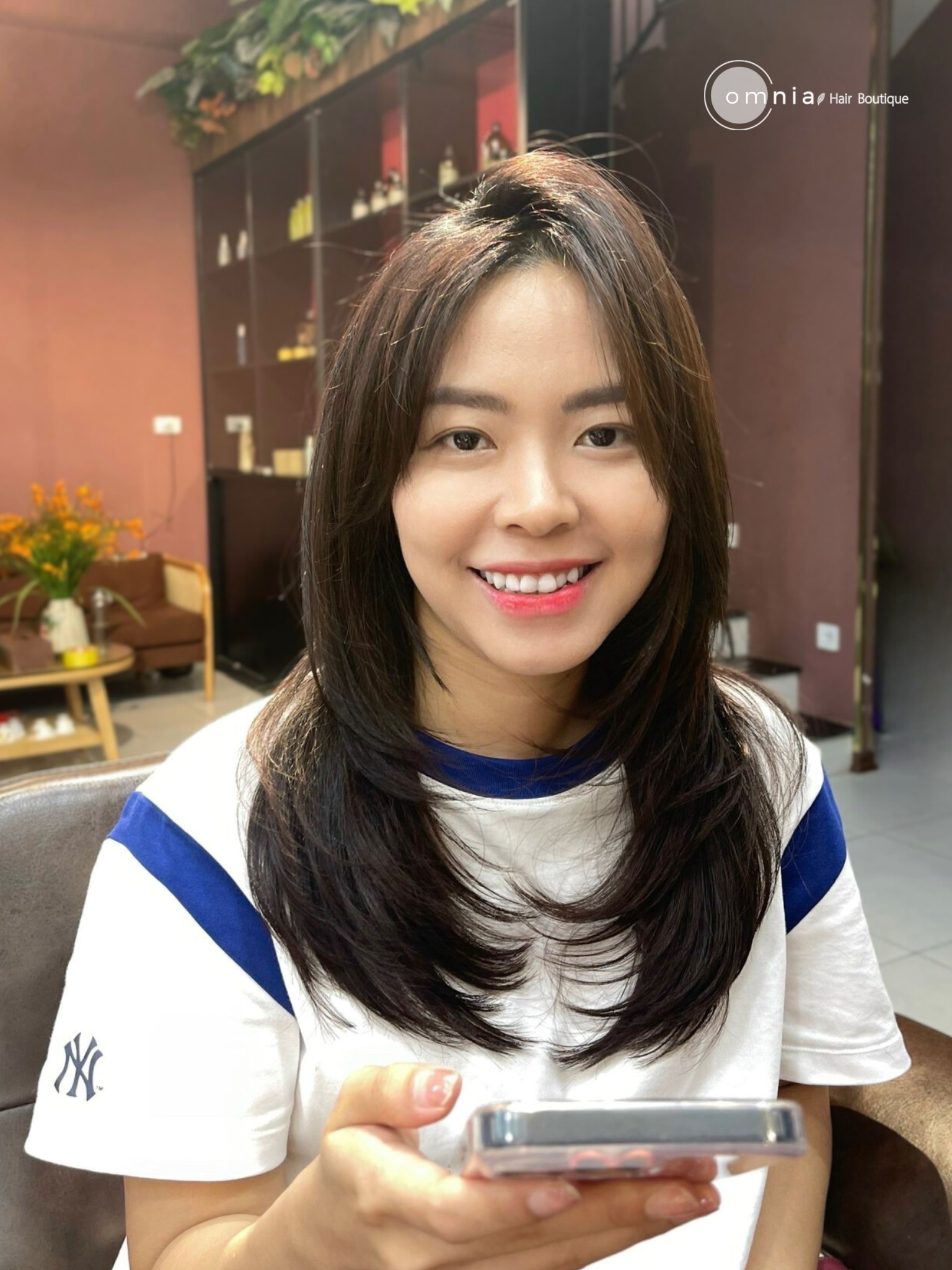 duỗi tóc không bị xẹp